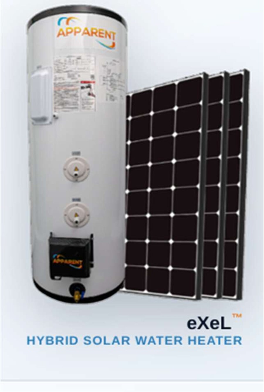 Apparent direct PV solar water heater